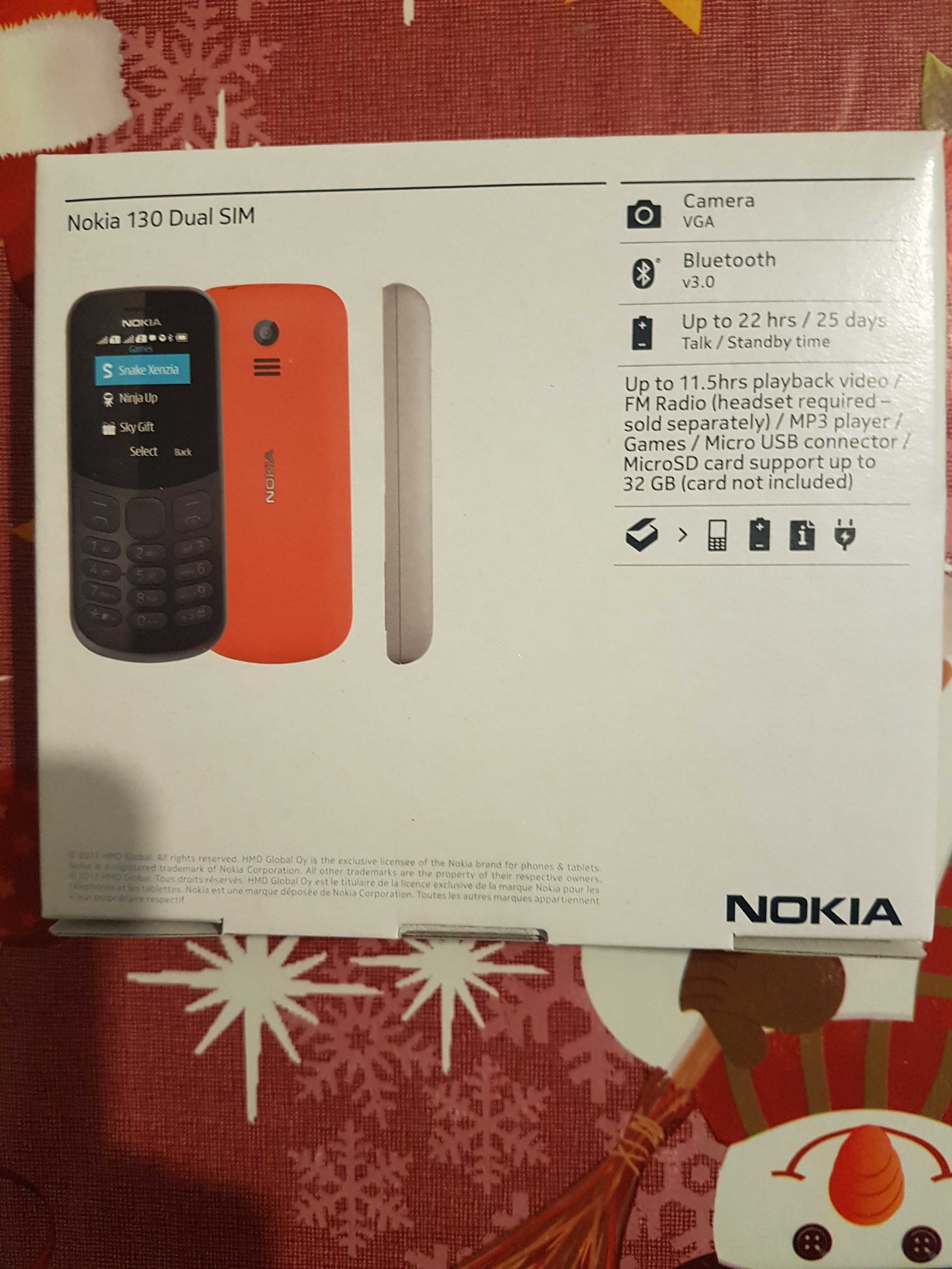 Nokia 130 dualSIM, telefoane NOI, merg inclusiv in Digi.Mobil