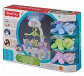 Fisher Price Музикална въртележка за легло МЕЧЕТА-ПЕПЕРУДИ