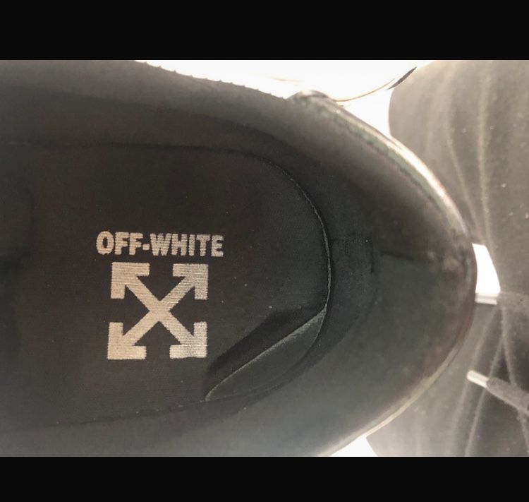 Adidasi off white albi