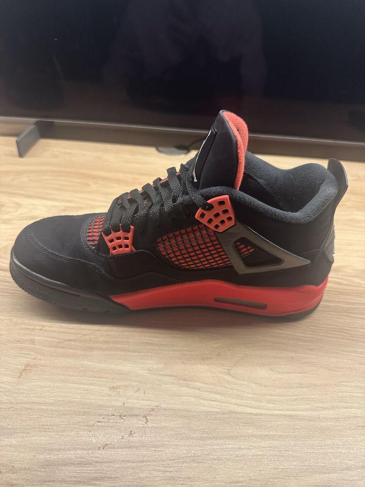 Jordan 4 Red Thunder!  44.5
