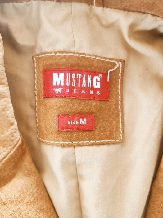 Дамско яке от телешка кожа Mustang Jeans размер М