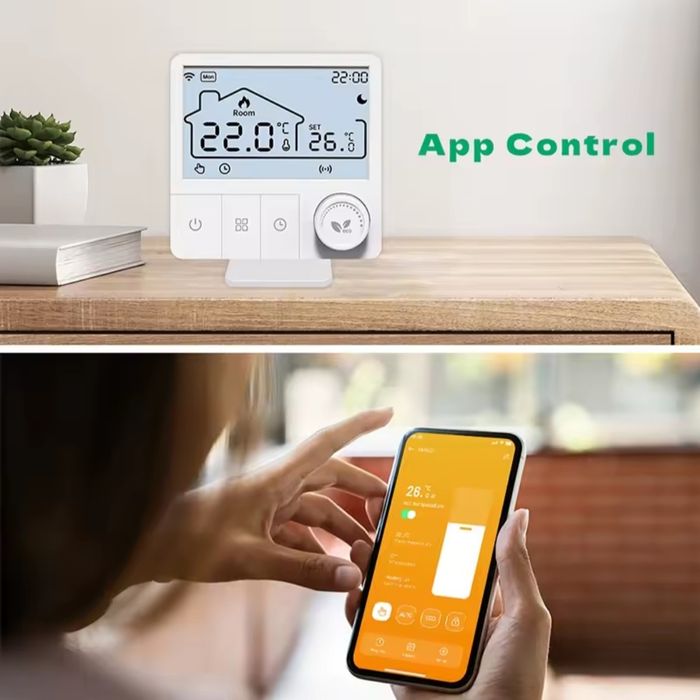 Nou Sigilat Termostat Ambient WiFi Smart Fara Fir