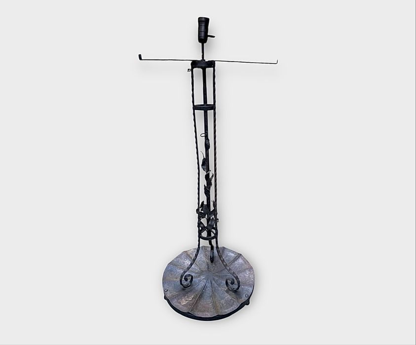 Lampa postament  fier forjat Art Deco anii ‘20