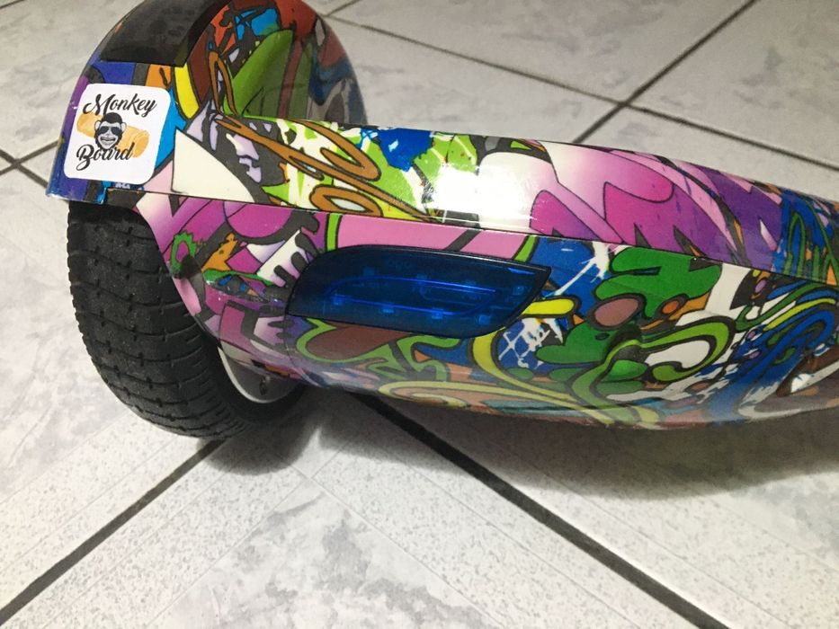 Hoverboard cu Bluetooth, scaun, rgb