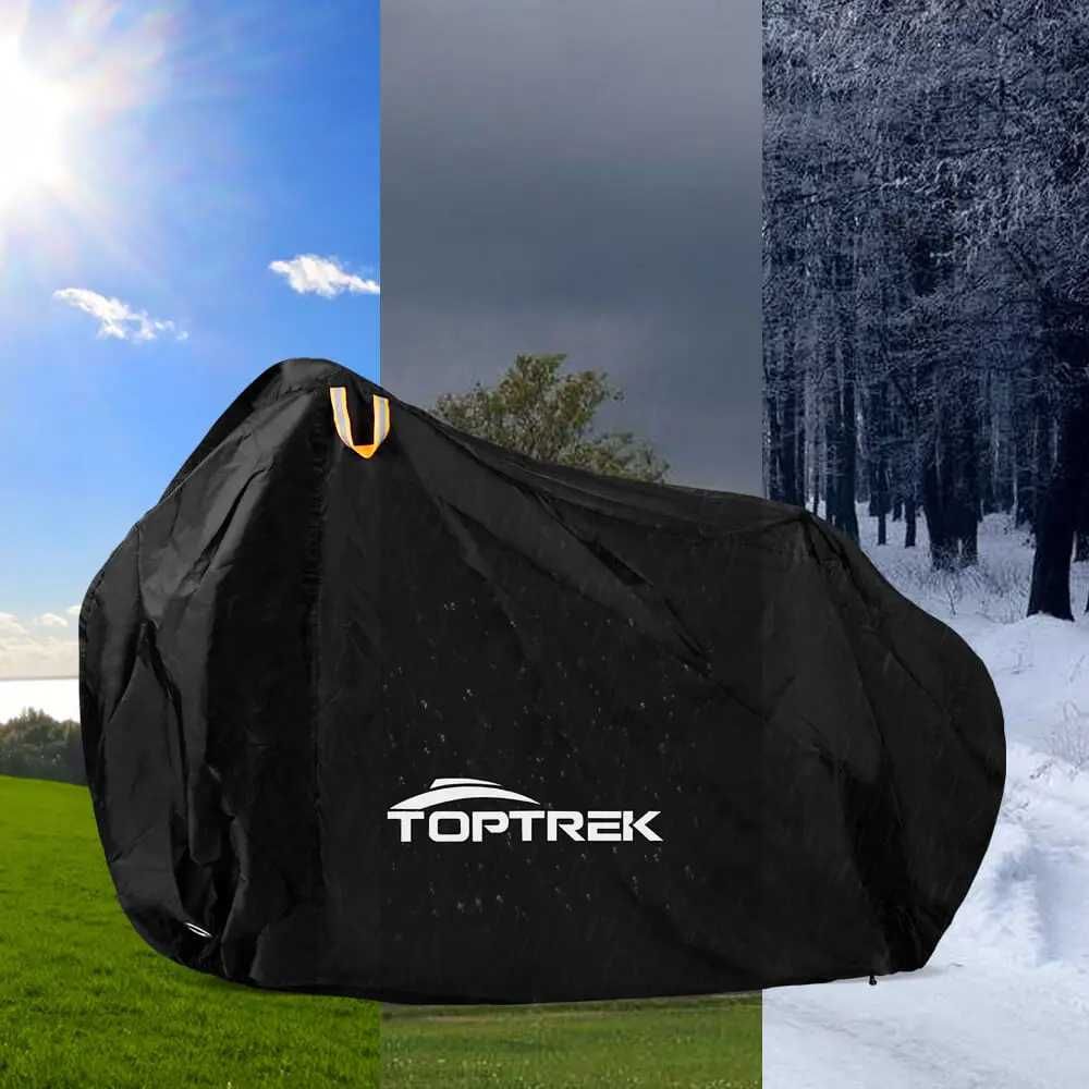 Калъф за колело Toptrek 210T – водоустойчиво покривало за 2 велосипеда