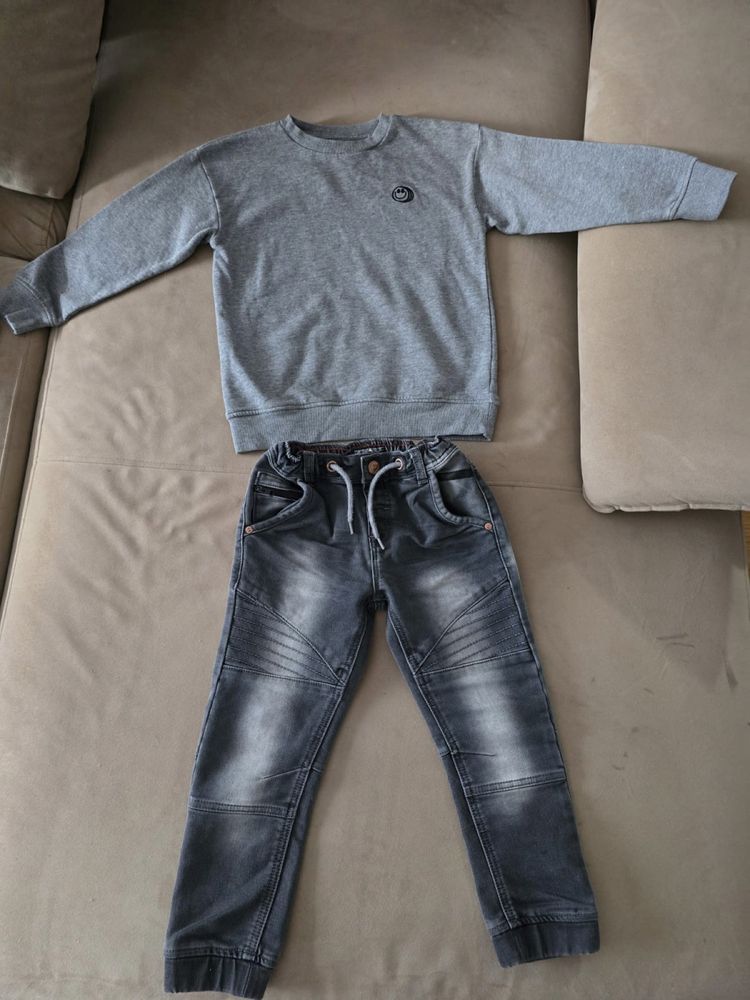 Lot haine baiat 110-116 Next, Desigual, H&M