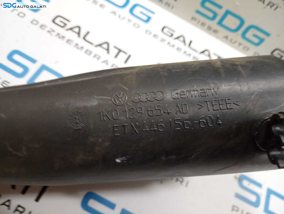 Tub Tubulatura Conducta Intercooler Skoda Octavia 2 1.9 TDI BXE BRU BKC 2004 - 2008 Cod 1K0129654AD [M6775]