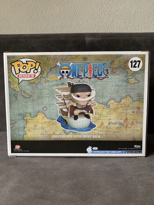Funko Pop One Piece Whitebeard with moby dick 127