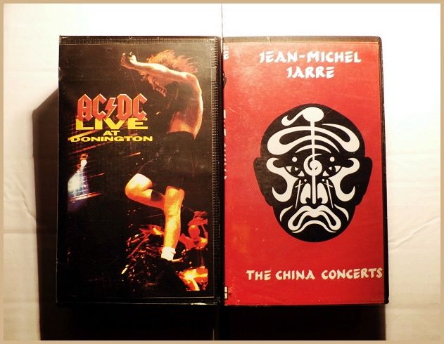 Видео касети VHS - AC/DC - Live / Jean-Michel Jarre