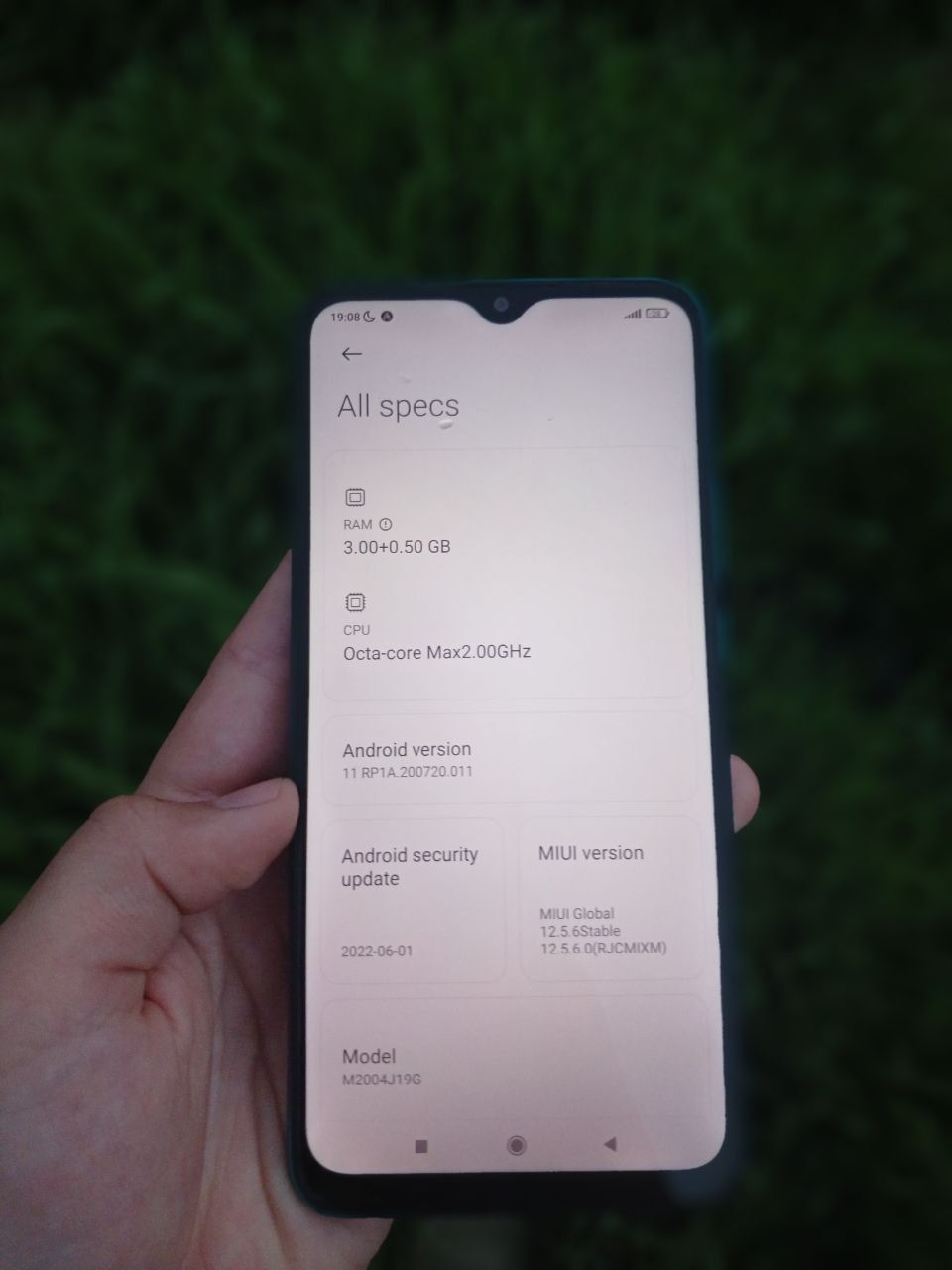 Redmi 9 32 gb kar dak bor