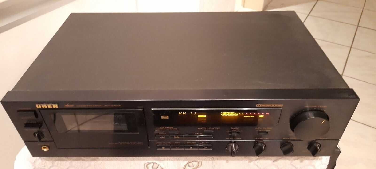 UHER UCT-370 CR Cassette Deck -3 capete,2 motoare-TOP