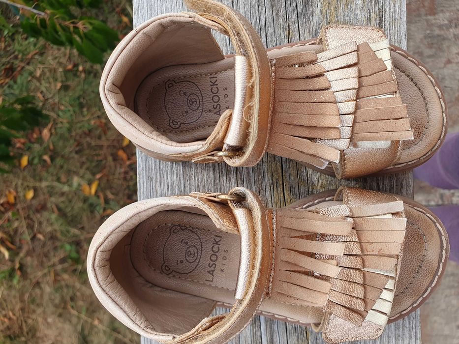Детски сандали за момиче Lasocki Kids POPPY CI12-3044-04 Златист