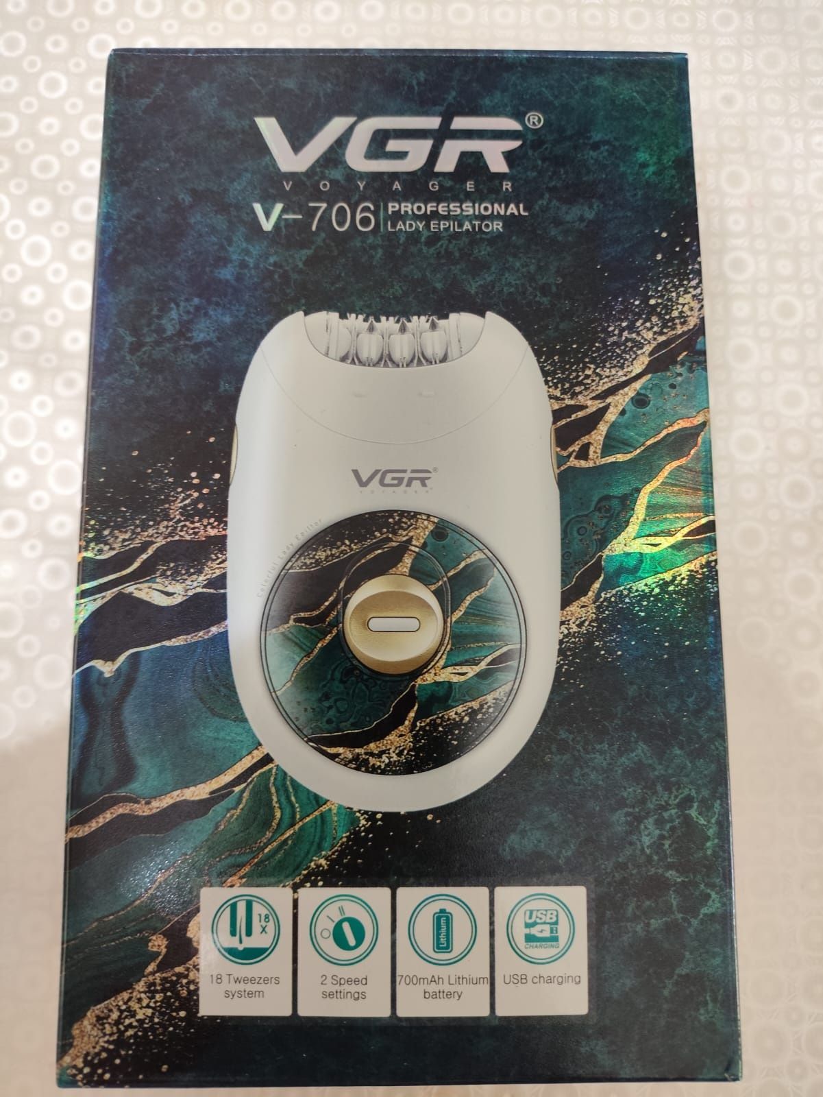 VGR Professional эпилятор V-706