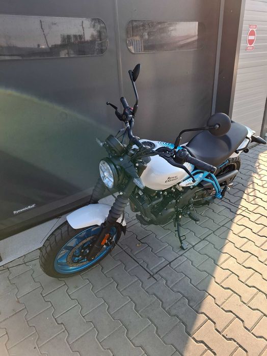 Royal Enfield Guerrilla 450 - Brava Blue-model NOU! permis A2