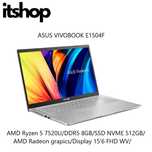 Asus Vivobook E1504F AMD Ryzen 5 7520U/8/512/Display 15'6 FHD