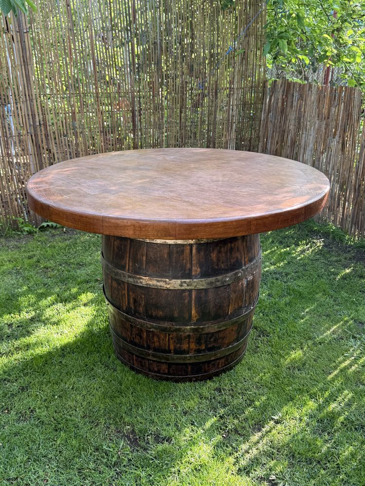 Mobilier gradina / Masa cafea /Masa lemn masiv stratificat