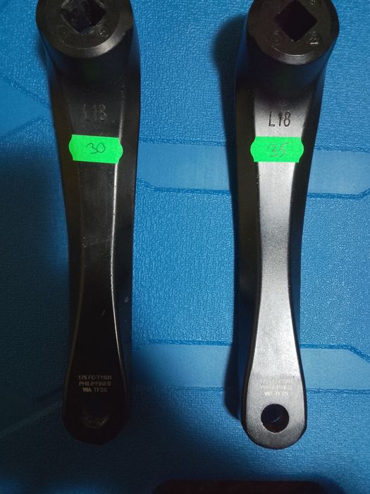 Braț pedalier stâng SHIMANO FC-TY501 175 mm
