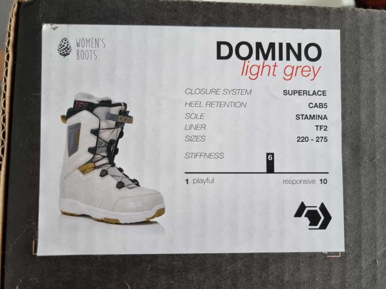 Сноуборд обувки дамски Northwave Domino SL light grey 42EU
