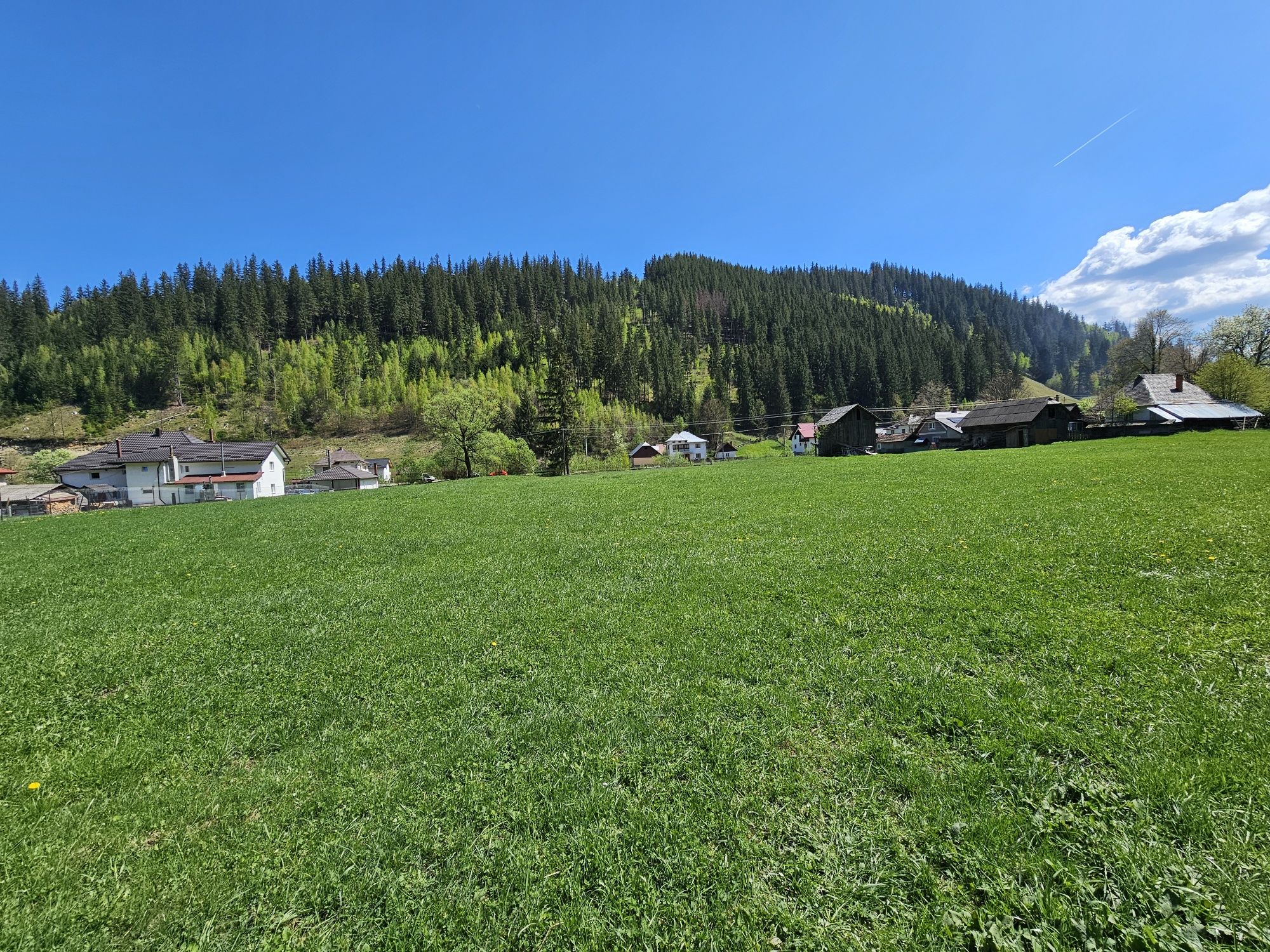Teren de vanzare in Bucovina zona Pojorata pe Transrarau