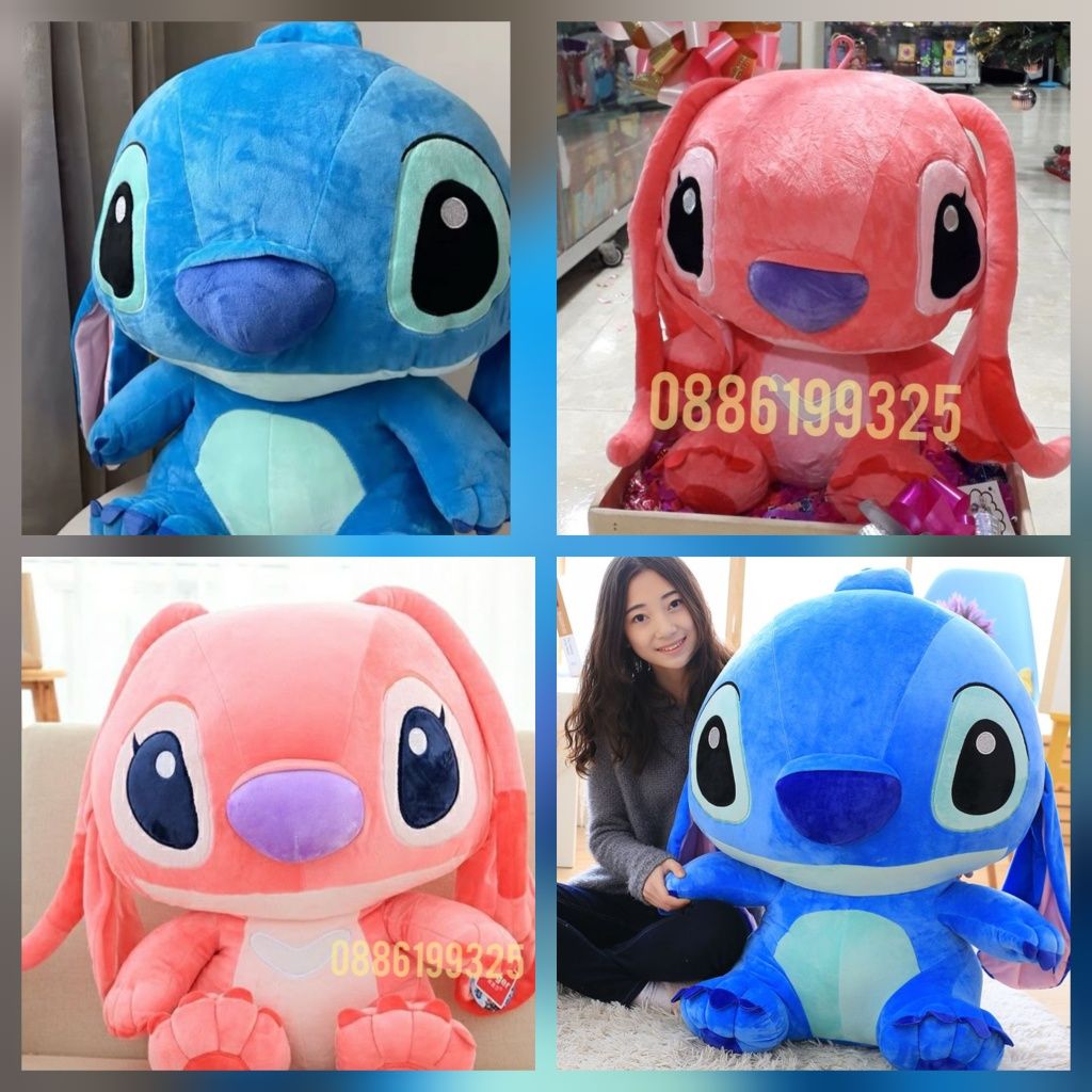 Гигантски плюшен Стич 120см, Голям Плюшен Стич 120cm Stitch