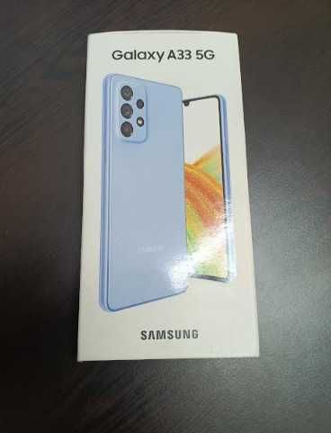 Смартфон Samsung Galaxy A33, 5G, 6/128 GB, SM-A336B цвят: синьо