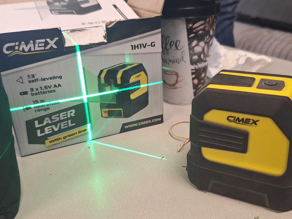 Лазерен Нивелир Cimex 1h1v-g