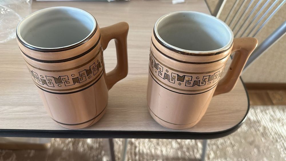 Керамические кружки 2 штуки