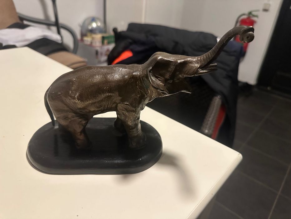 Метално слонче  антика