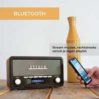 Винтидж ретро радио Denver с Bluetooth функция