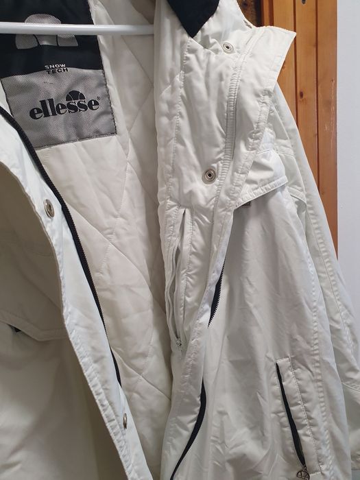 Geacă de iarnă Ellesse Snow Tech – albă - EU44 (M)