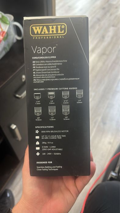 Masina de tuns Wahl vapor