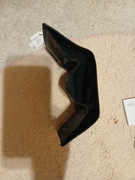 portofel mini din piele naturala- bancnote euro