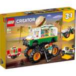LEGO Creator 3 in 1 - Camion gigant cu burger 31104, 499 piese,8+