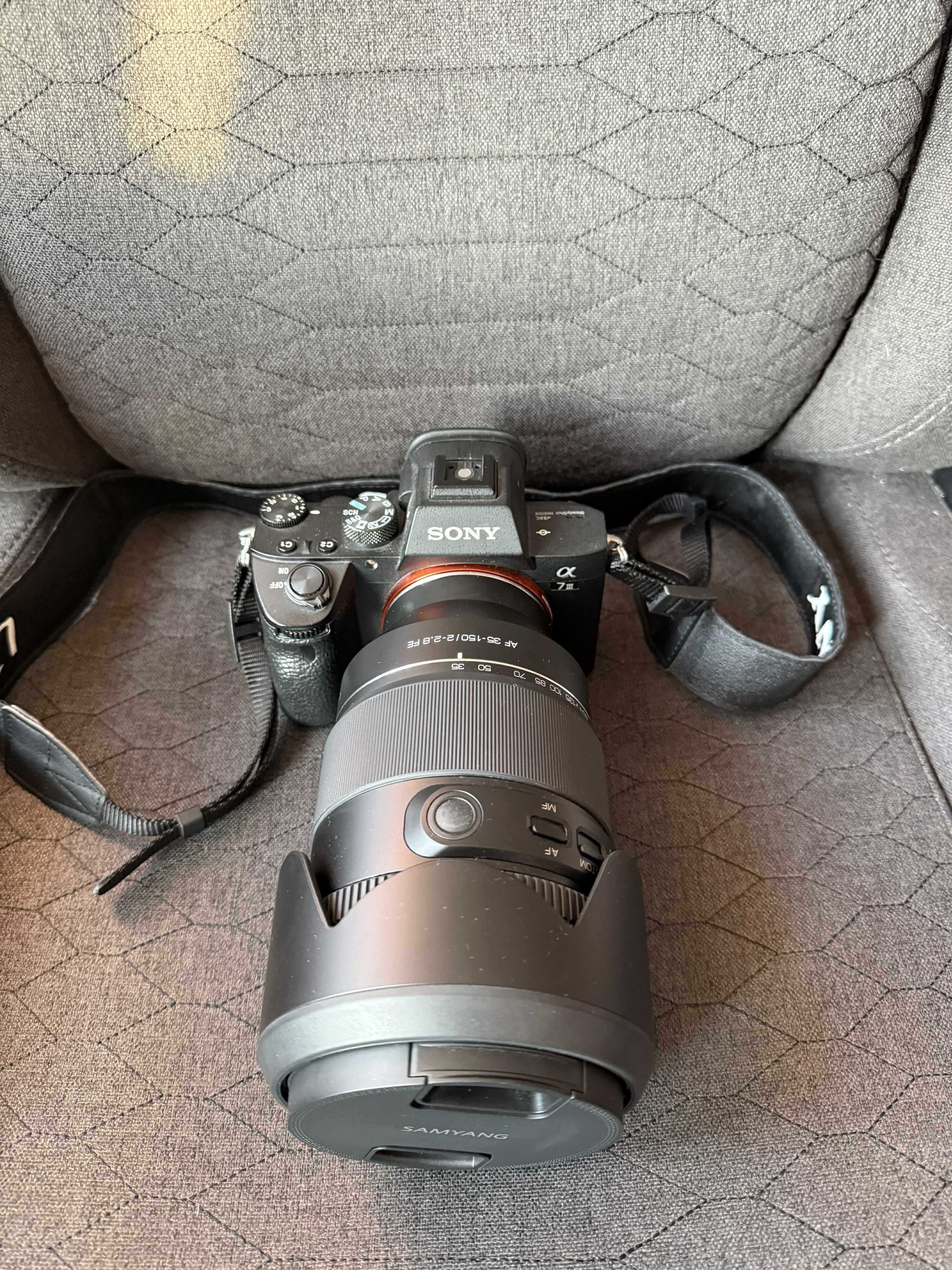 Sony A7 III + Samyang 35-150
