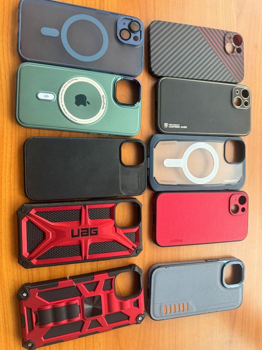 iPhone 13 - 128gb с кутия и подарък 10 кейса