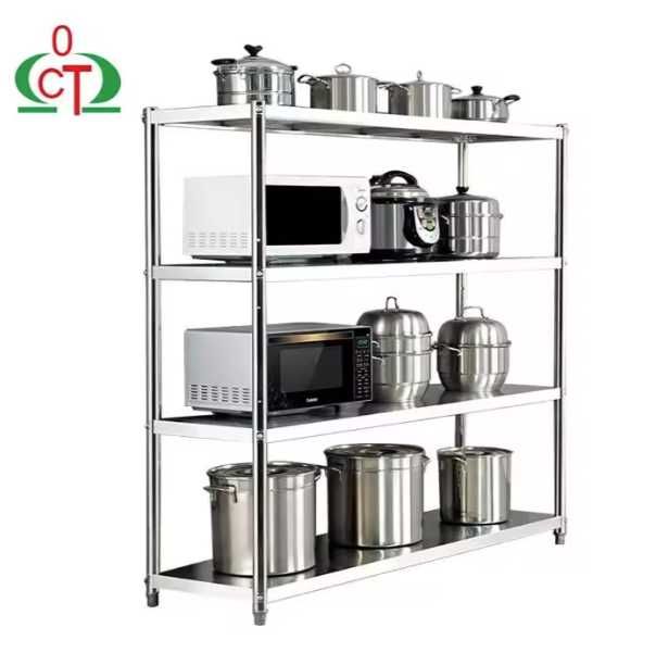 Raft din inox cu polita plina ,rastel din inox ,Nou-Factura-Transport