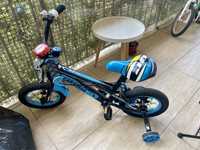 Bicicleta Caraiman cu roti ajutatoare pentru copii mici