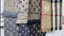 Шал LV, Burberry клъч guess