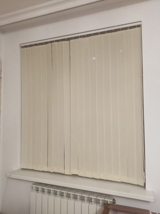 Жалюзи тканевые бежевые продам