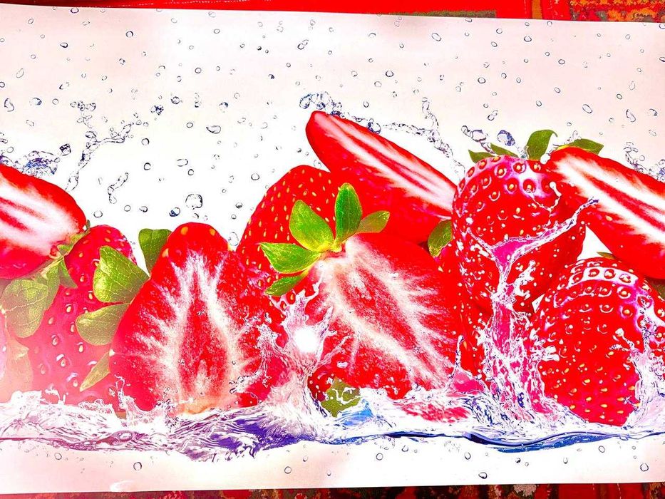 Кухонный фартук Панель для кухни • Фартук для стен • Фартук с Фрукты /