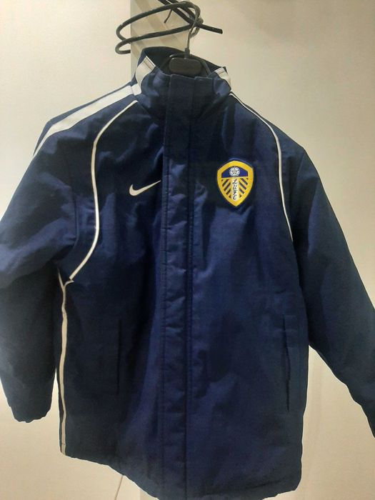 2002-03 Leeds United Nike Padded Bench Coat