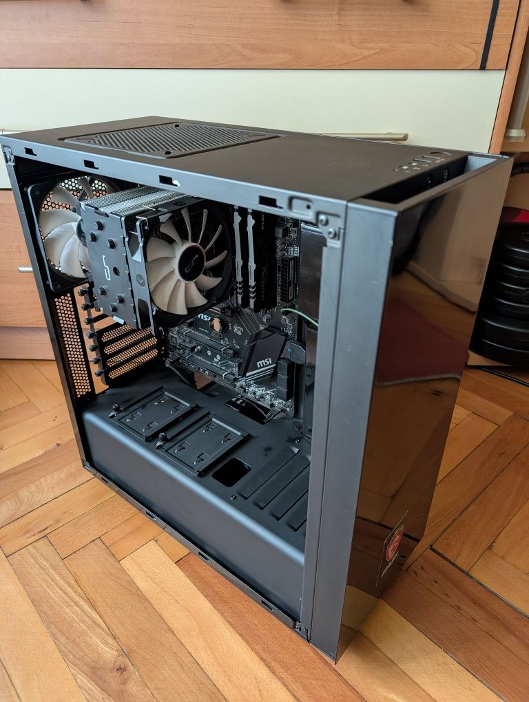 kit PC gaming Ryzen 5 2600, MSI X470 PLUS MAX, HyperX Fury RGB 16GB