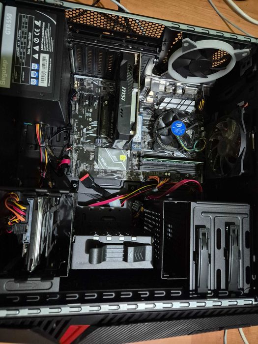 PC Gaming i5 7400,16GB DDR4,NVMe 512gb+HDD 500GB,Video RX 560