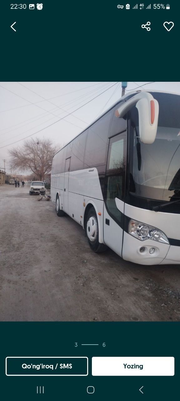 Yutong 40 mesta zavtskay gaz 2019  prabek 350 ming yurgan