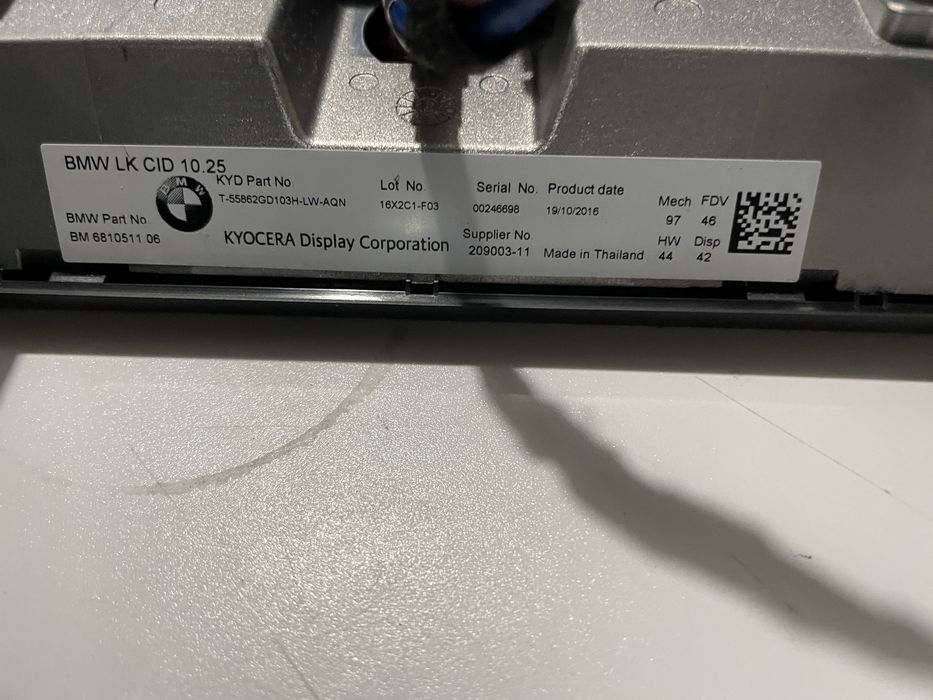 Display navigatie monitor central BMW SERIA 5 G30 G31 G38 F90