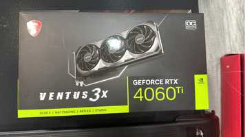 Placa video Msi Ventus3X Geforce RTX 4060i