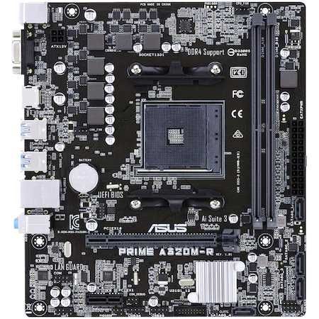 Placa de baza ASUS PRIME A320M-R, Socket AM4