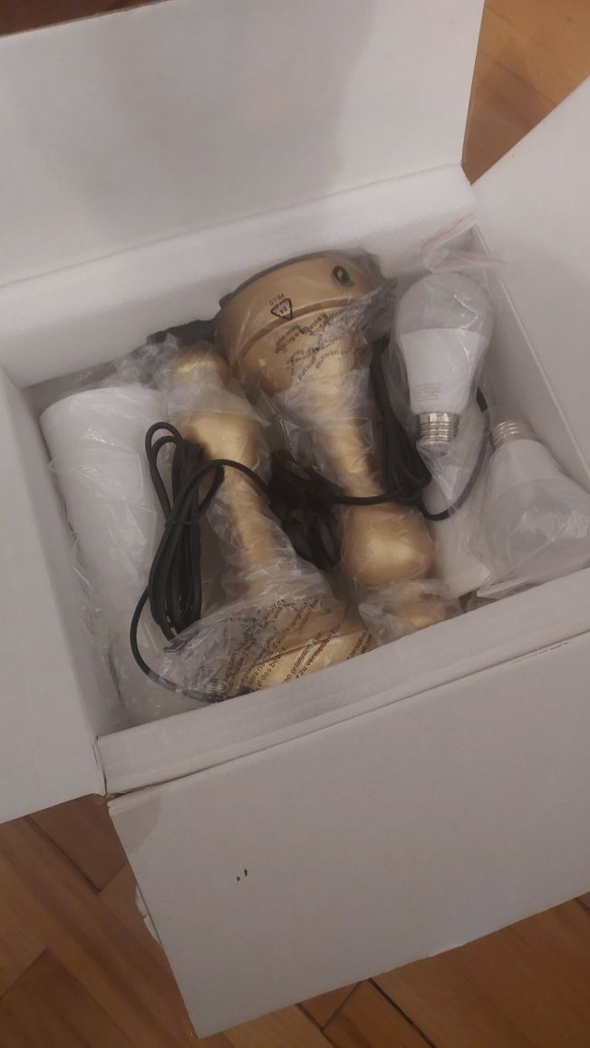 Lampă de noptieră Kakanuo Set de 2 reglabile la atingere, lampă masa