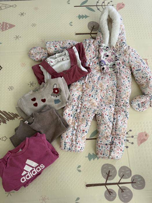 Лот бебешки дрешки 12-18м MNG, Zara, Mayoral, Adidas, George