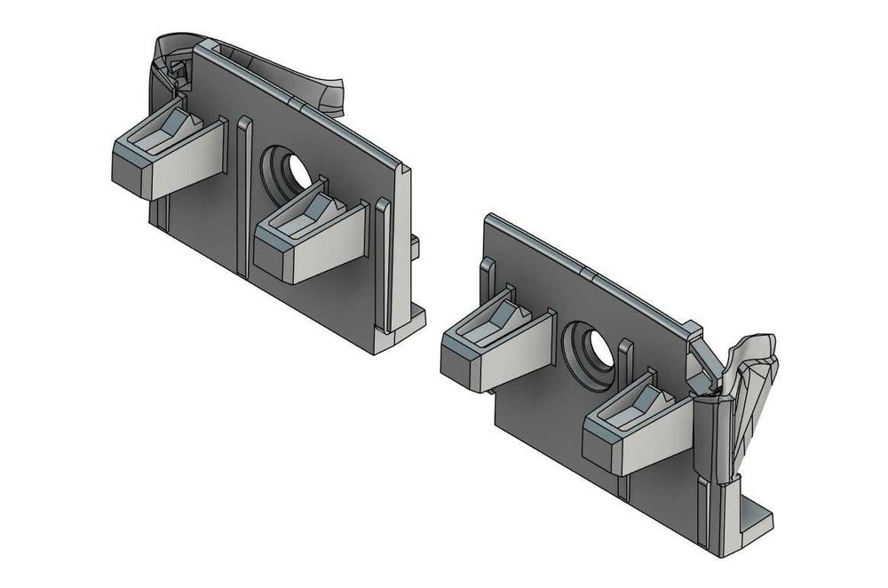 Accesoriu Auto de tip Clema pentru Tesla Model 3 - Prindere Bara fata